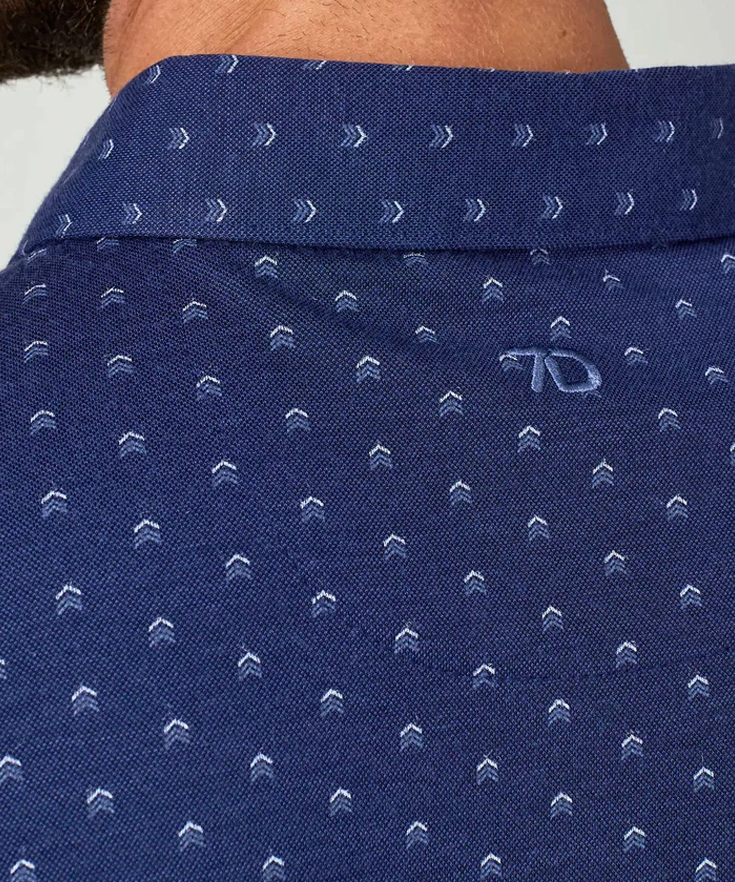 7 Diamonds Relay Pima Polo - Navy