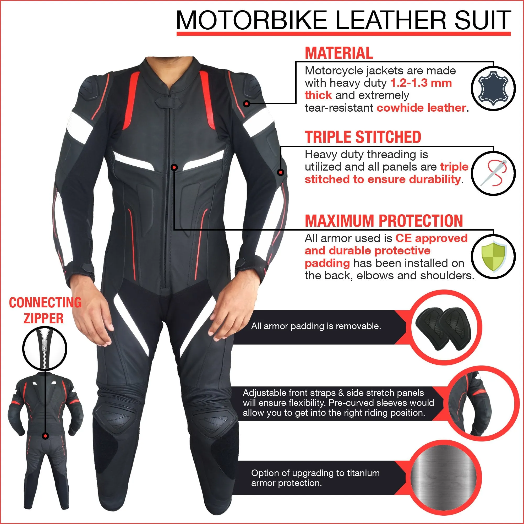 A Custom Motorcycle Jacket (YOUR DESIGN)