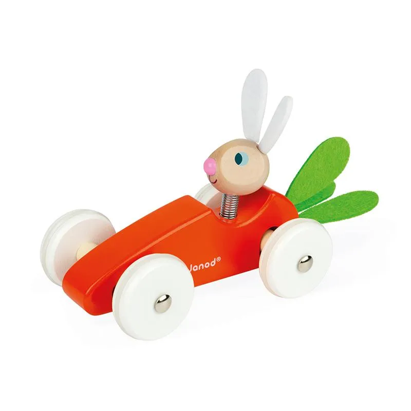 Activity & Educational Toys | Lapin Carrot Car | Wooden Toys