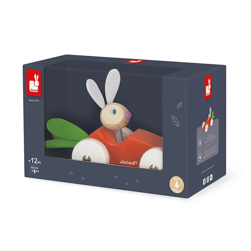 Activity & Educational Toys | Lapin Carrot Car | Wooden Toys