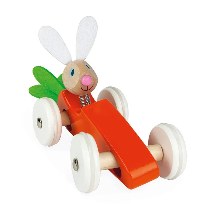 Activity & Educational Toys | Lapin Carrot Car | Wooden Toys