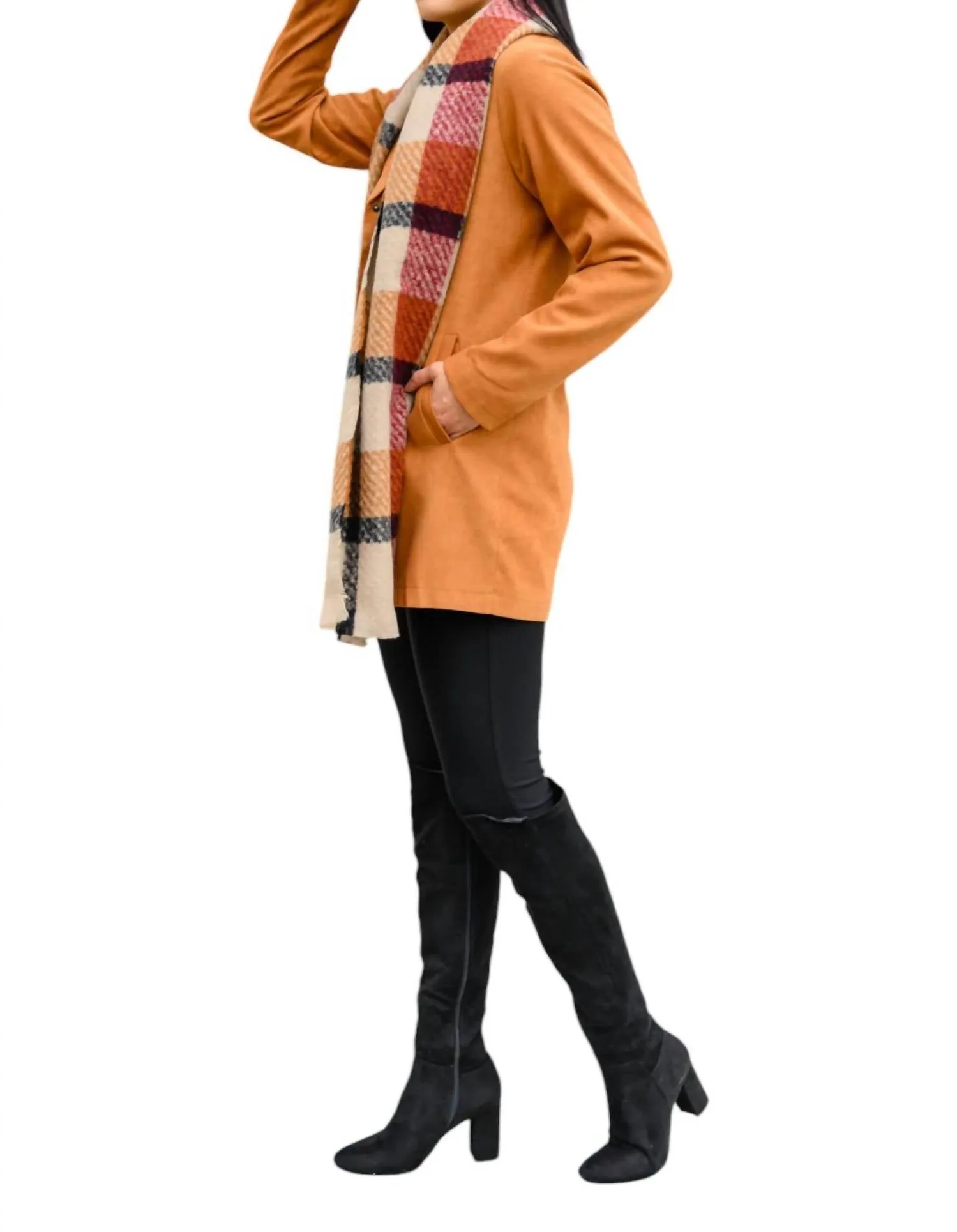 Andree By Unit - She's On Point Collared Coat