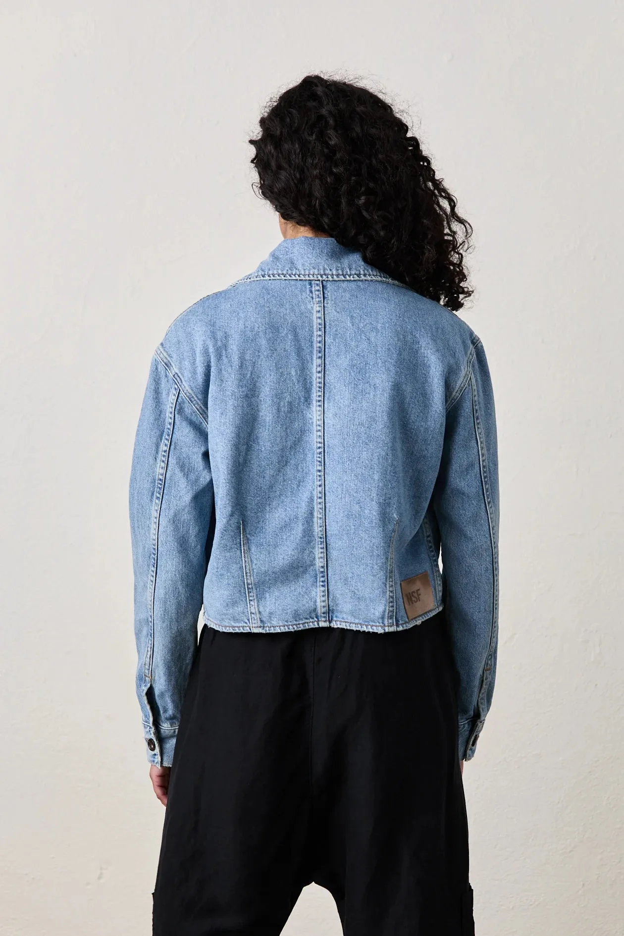 Blake Denim Blazer ~ Nimes Wash