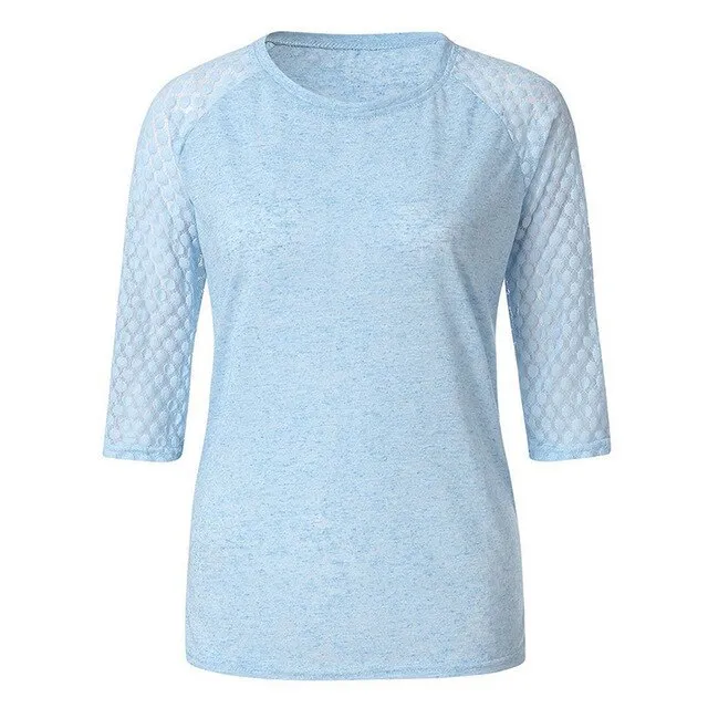 Casual Lace T-Shirts