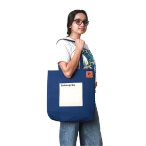 Gadgets Safe Tote Bag | Cotton | Padded | Utility | Spacious | Everyday Bag | "Selenophile"