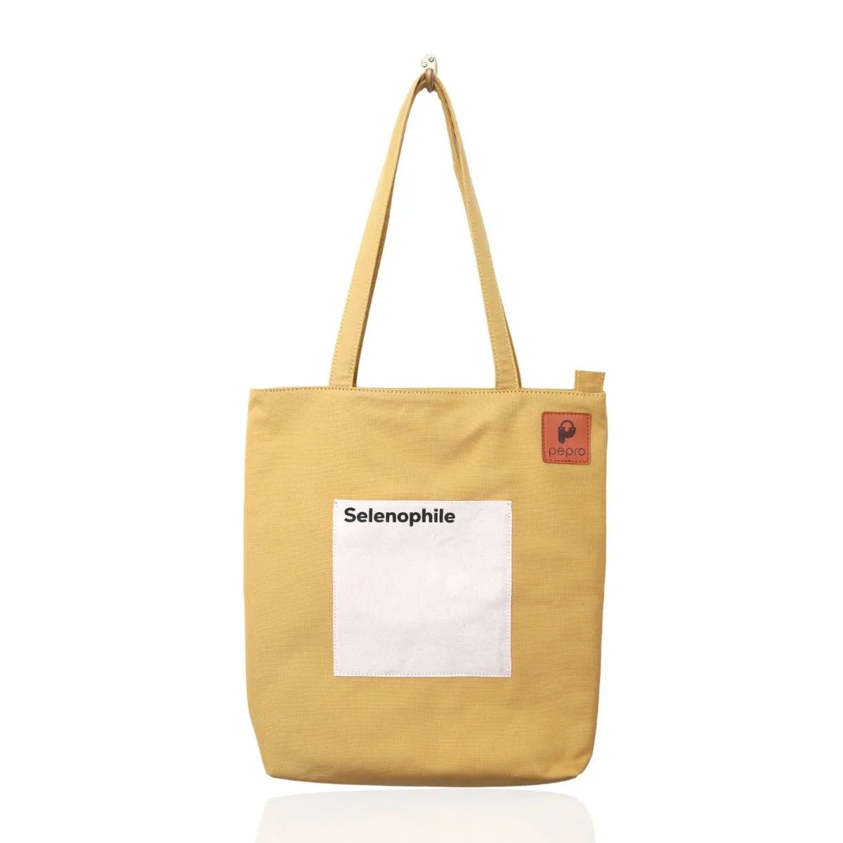 Gadgets Safe Tote Bag | Cotton | Padded | Utility | Spacious | Everyday Bag | "Selenophile"