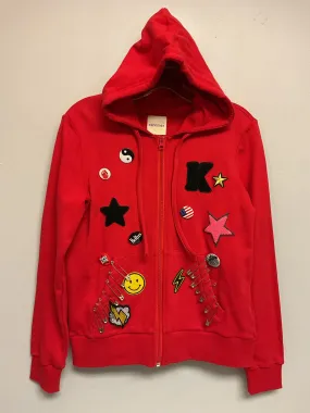 KENGSTAR Size 14 Red Cotton Big Girls Sweaters & Vests