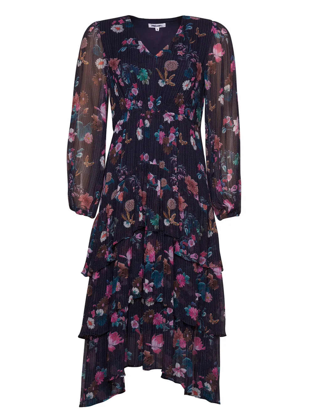 LOOBIE'S STORY PARADISE MIDI DRESS