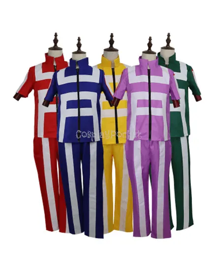 My Hero Academia Bakugo Deku Todoroki Anime Cosplay Sport Suits - FIVE COLORS