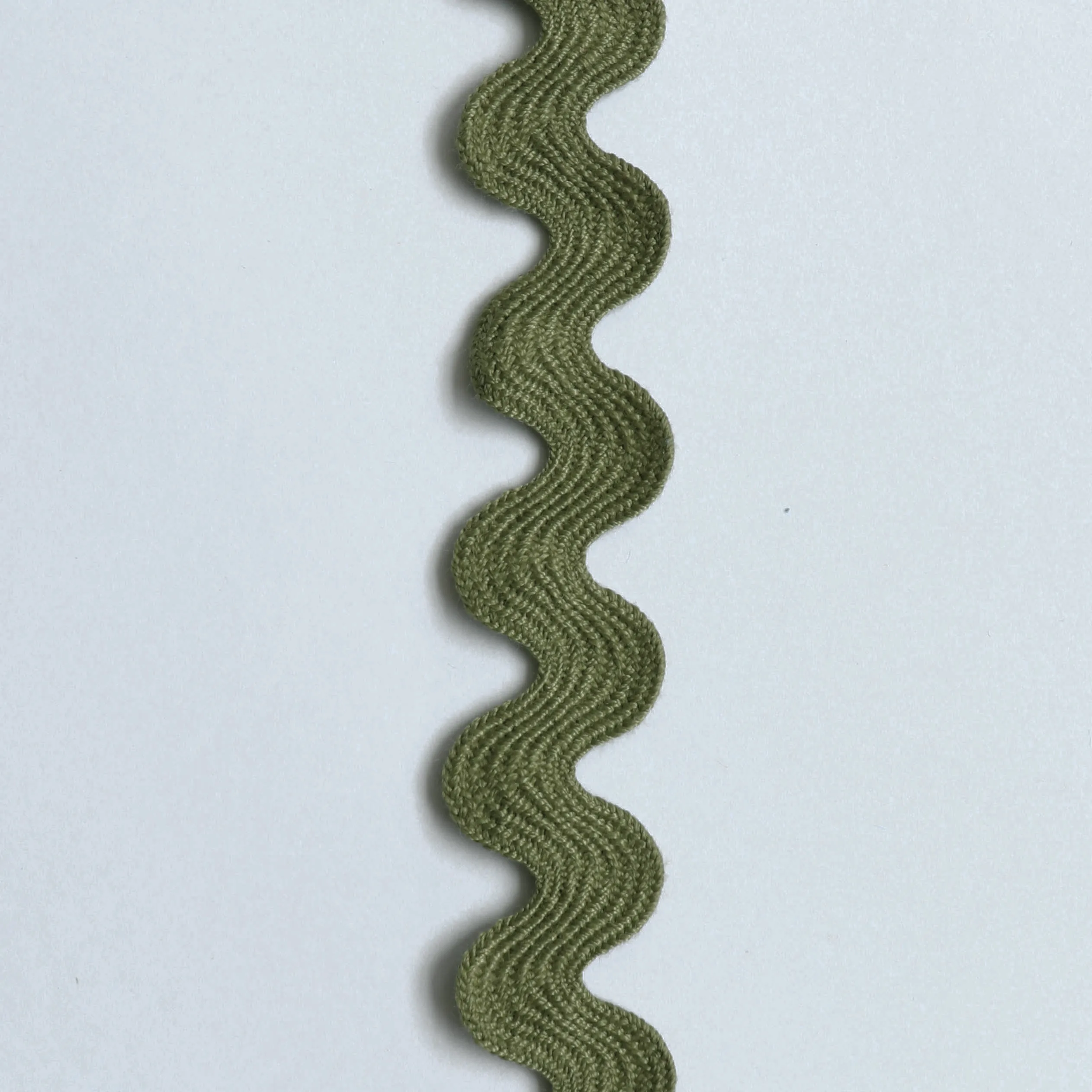 Ric Rac - 15mm - Moss Green