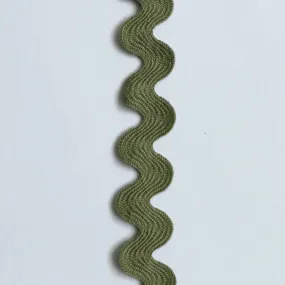 Ric Rac - 15mm - Moss Green