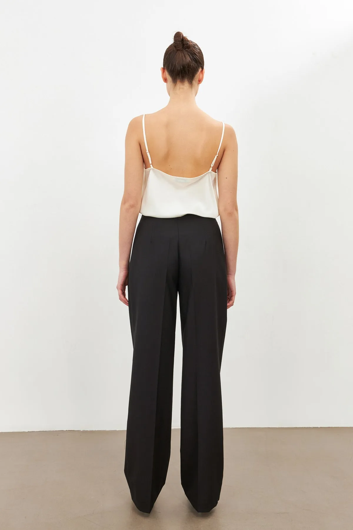 Setre Straight Cut Trousers Black