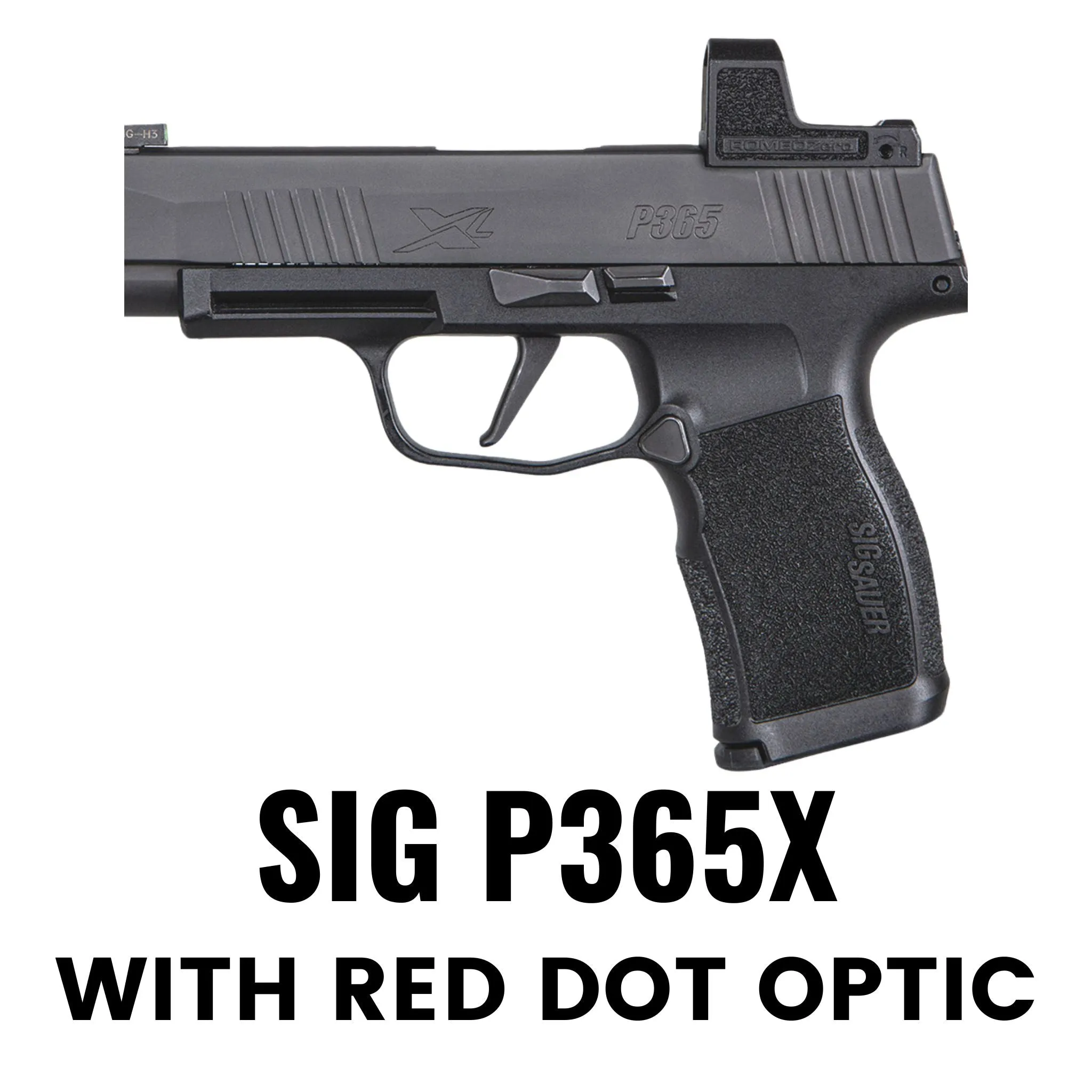 Sig P365X with Red Dot Optic Flashbang Bra Holster