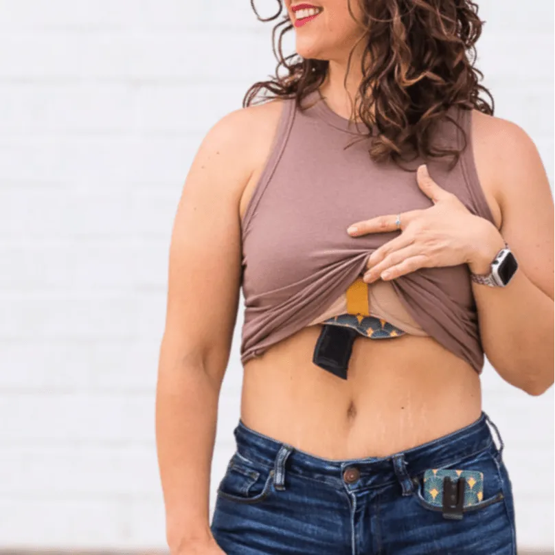 Sig P365X with Red Dot Optic Flashbang Bra Holster